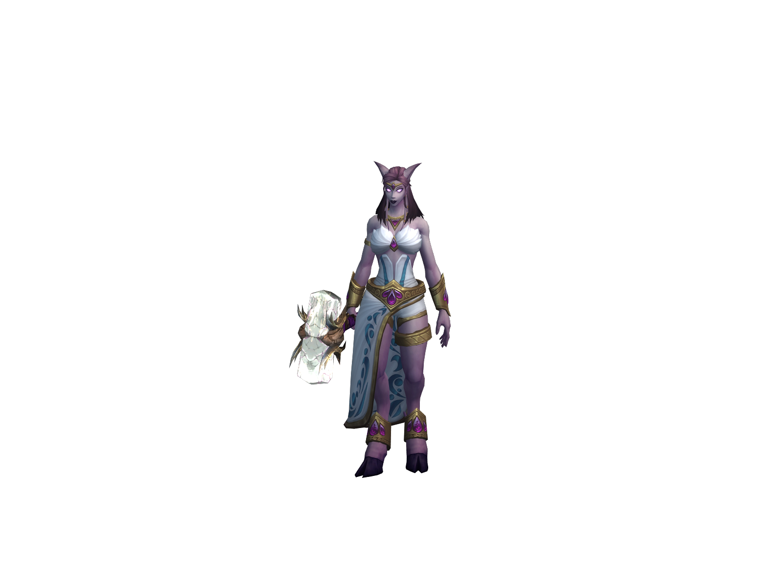 Zarity 3D character render