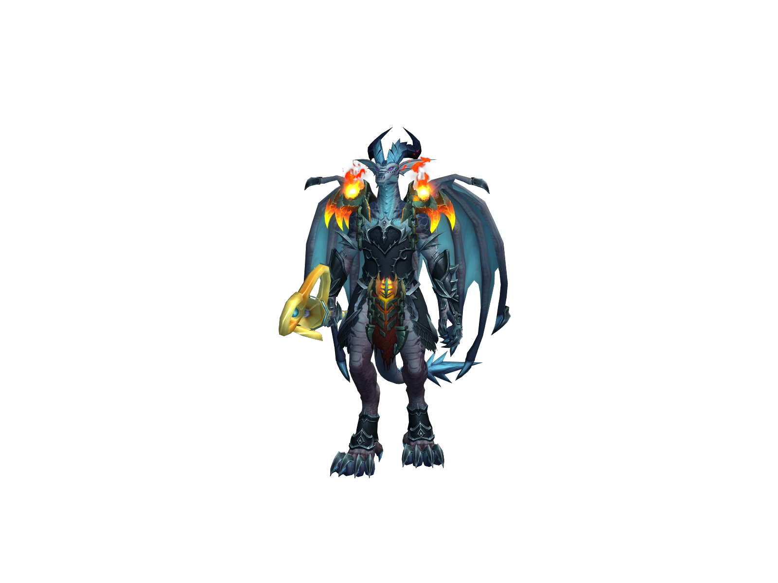 Raventyir 3D character render