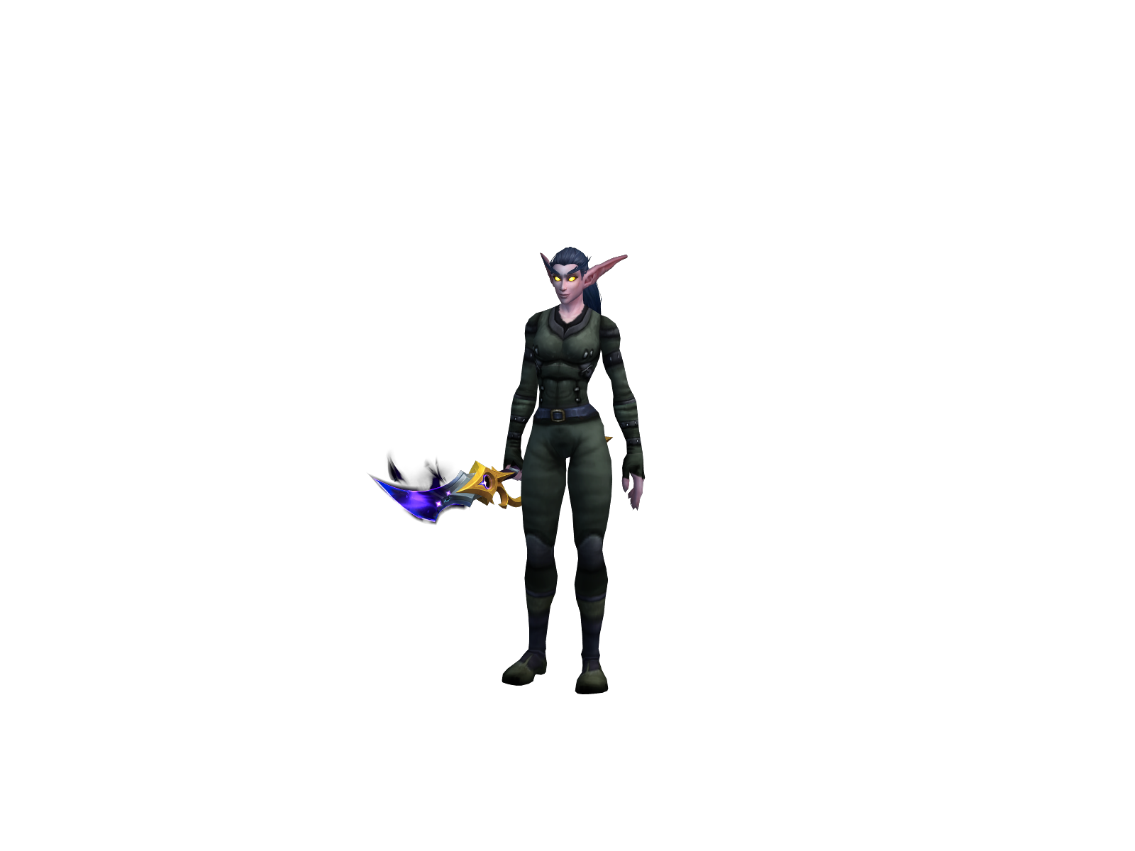 Backtonature 3D character render