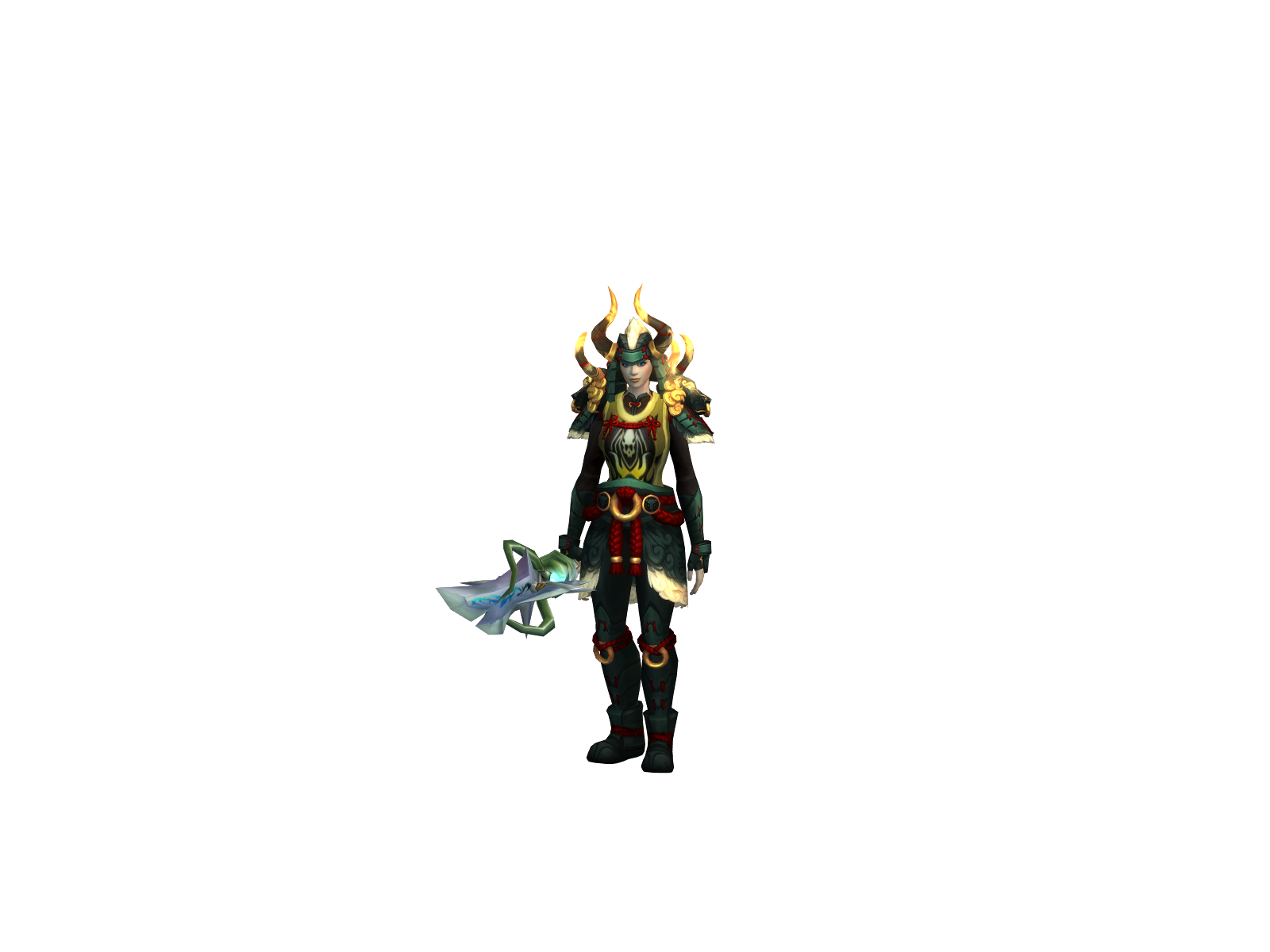 Monqt 3D character render
