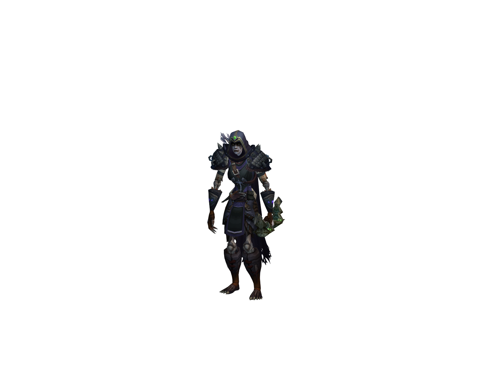 Aiglebuse 3D character render