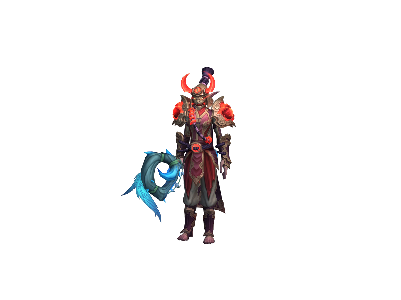 Ælya 3D character render
