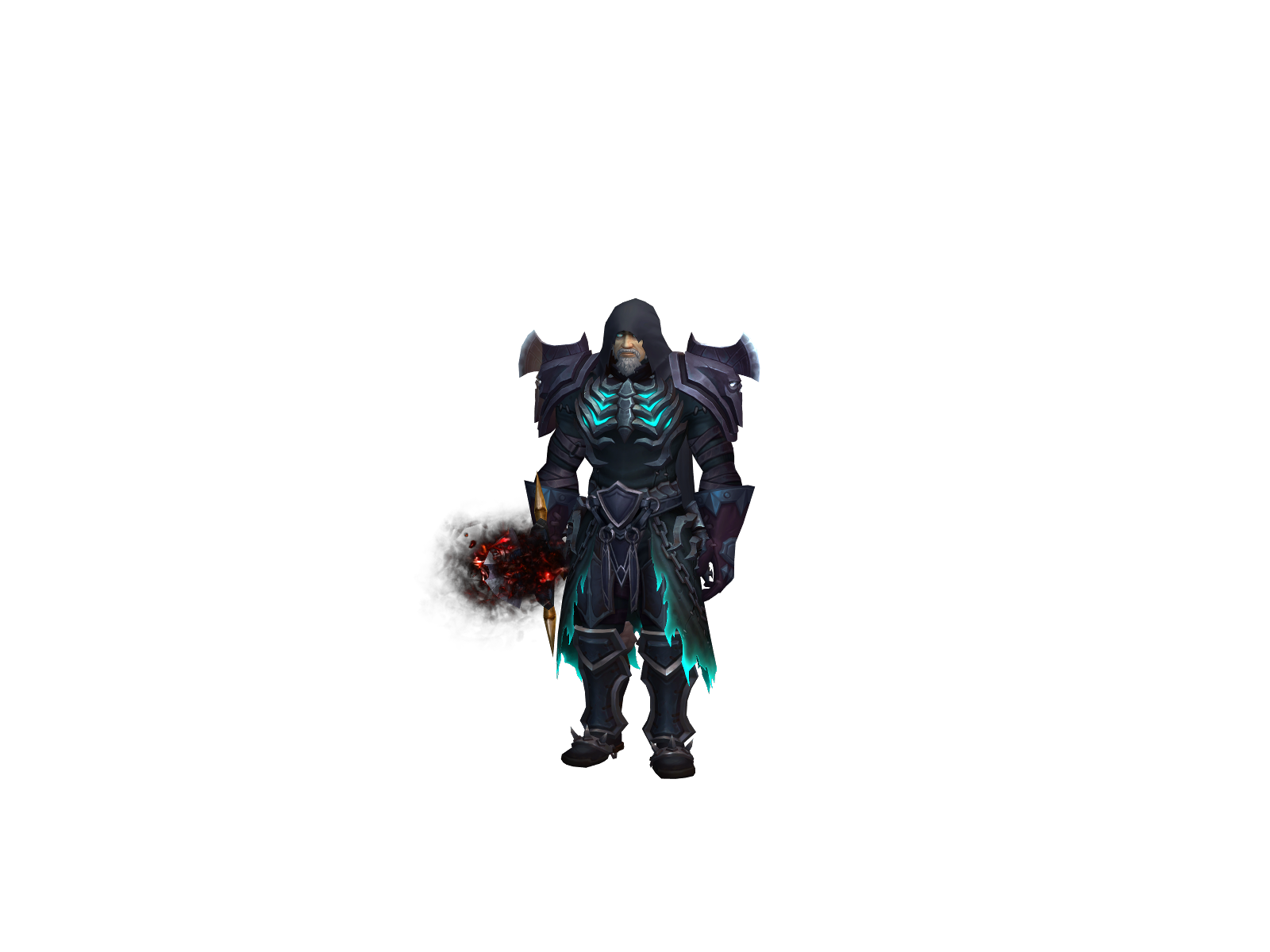 Barur 3D character render