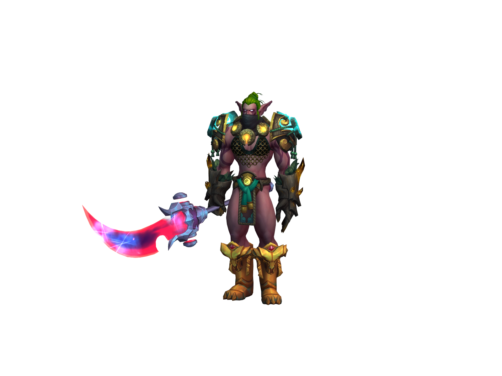 Hippiekiller 3D character render