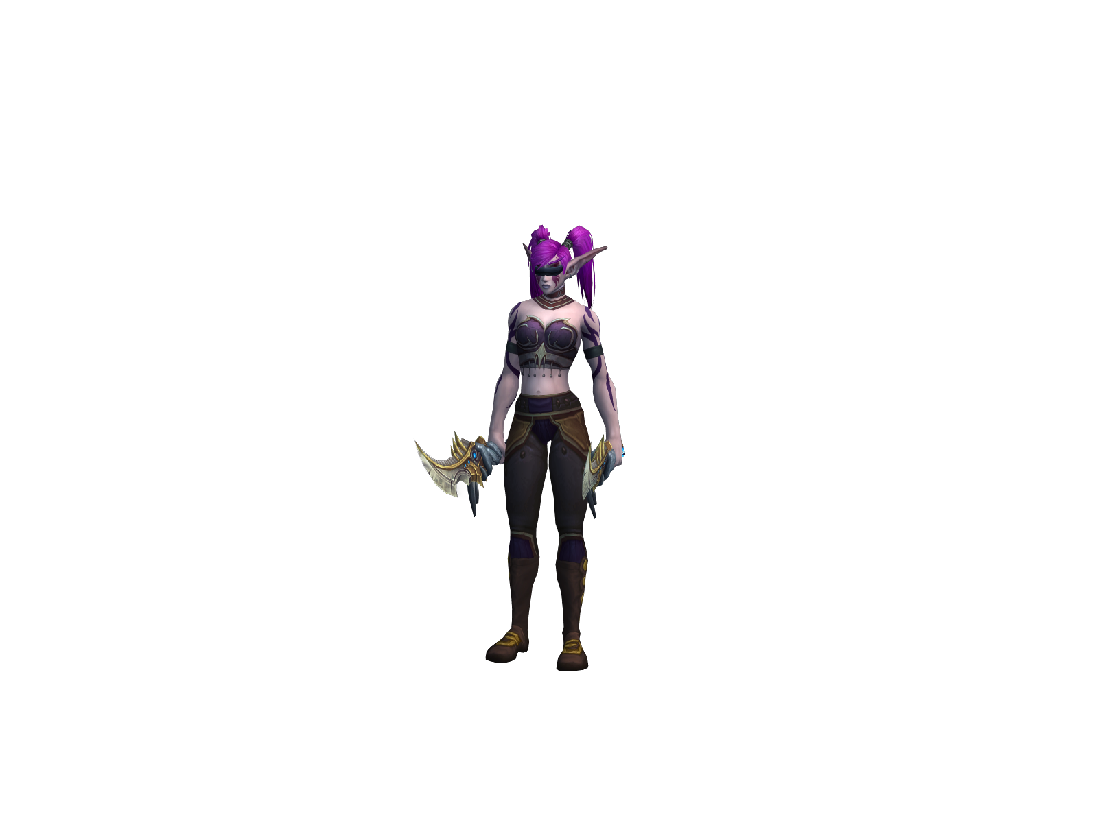 Stabnusa 3D character render