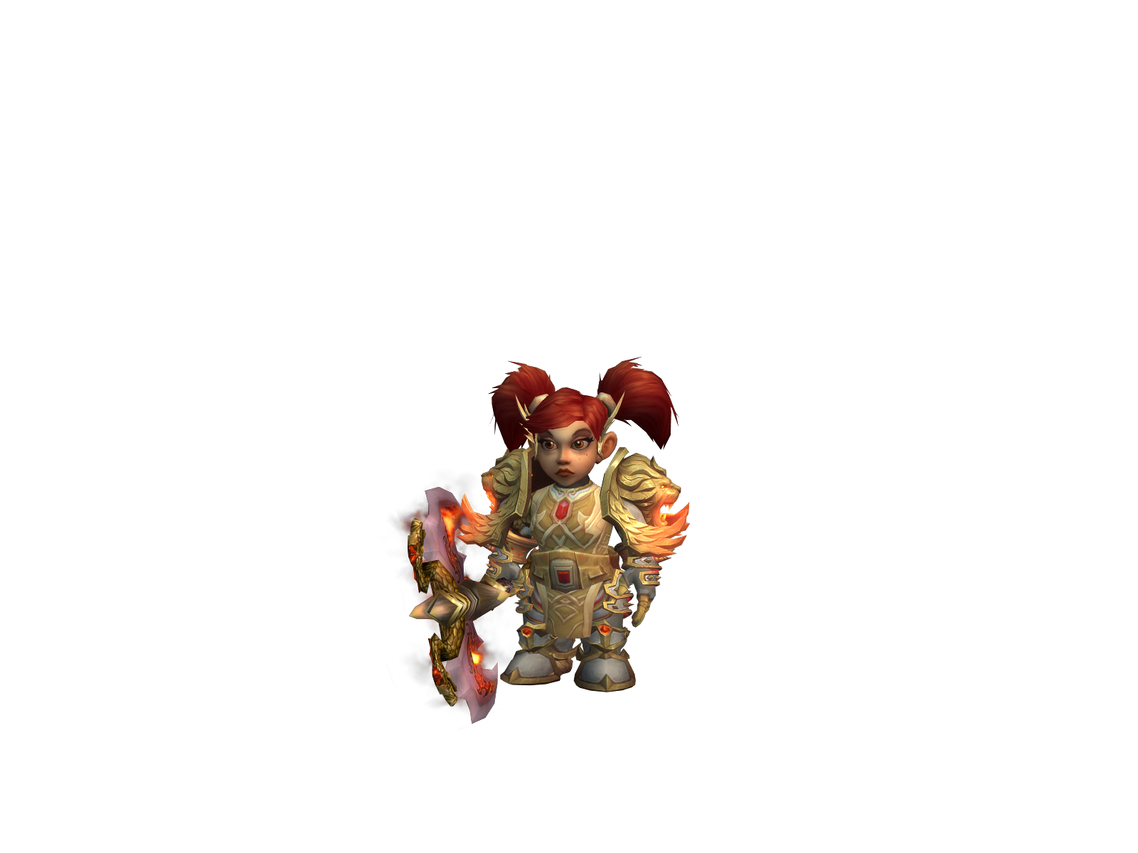 Telorend 3D character render
