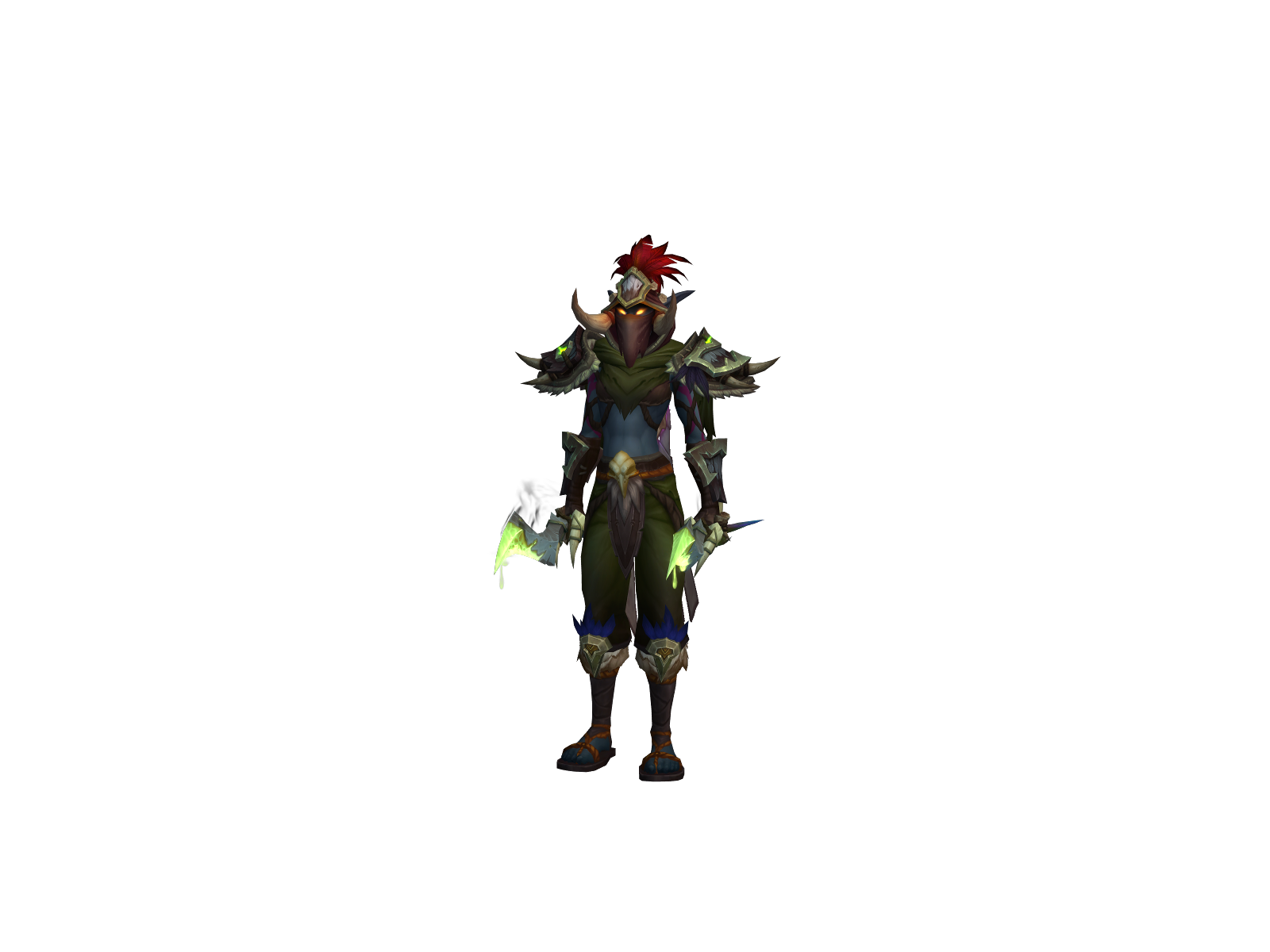 Abadonation 3D character render