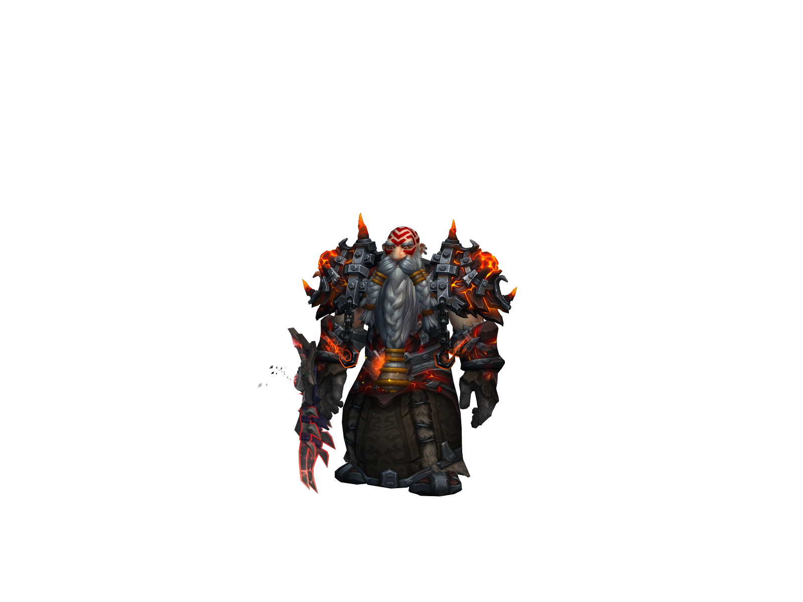Zorvian 3D character render