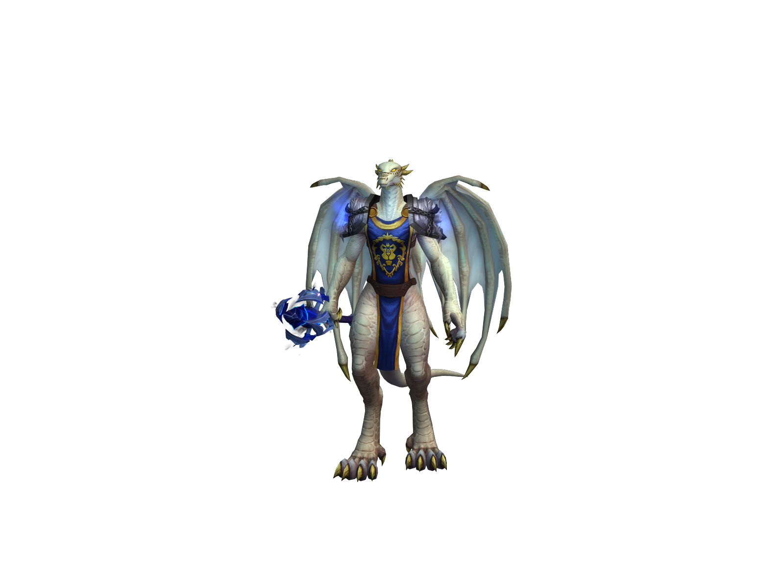 Præsteøglen 3D character render