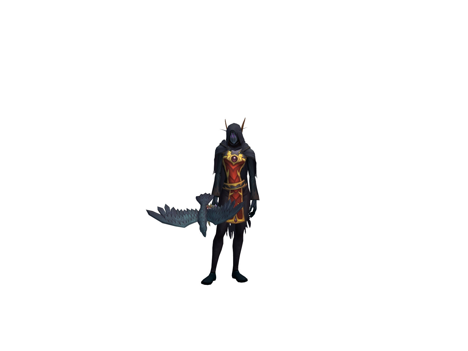 Deneris 3D character render