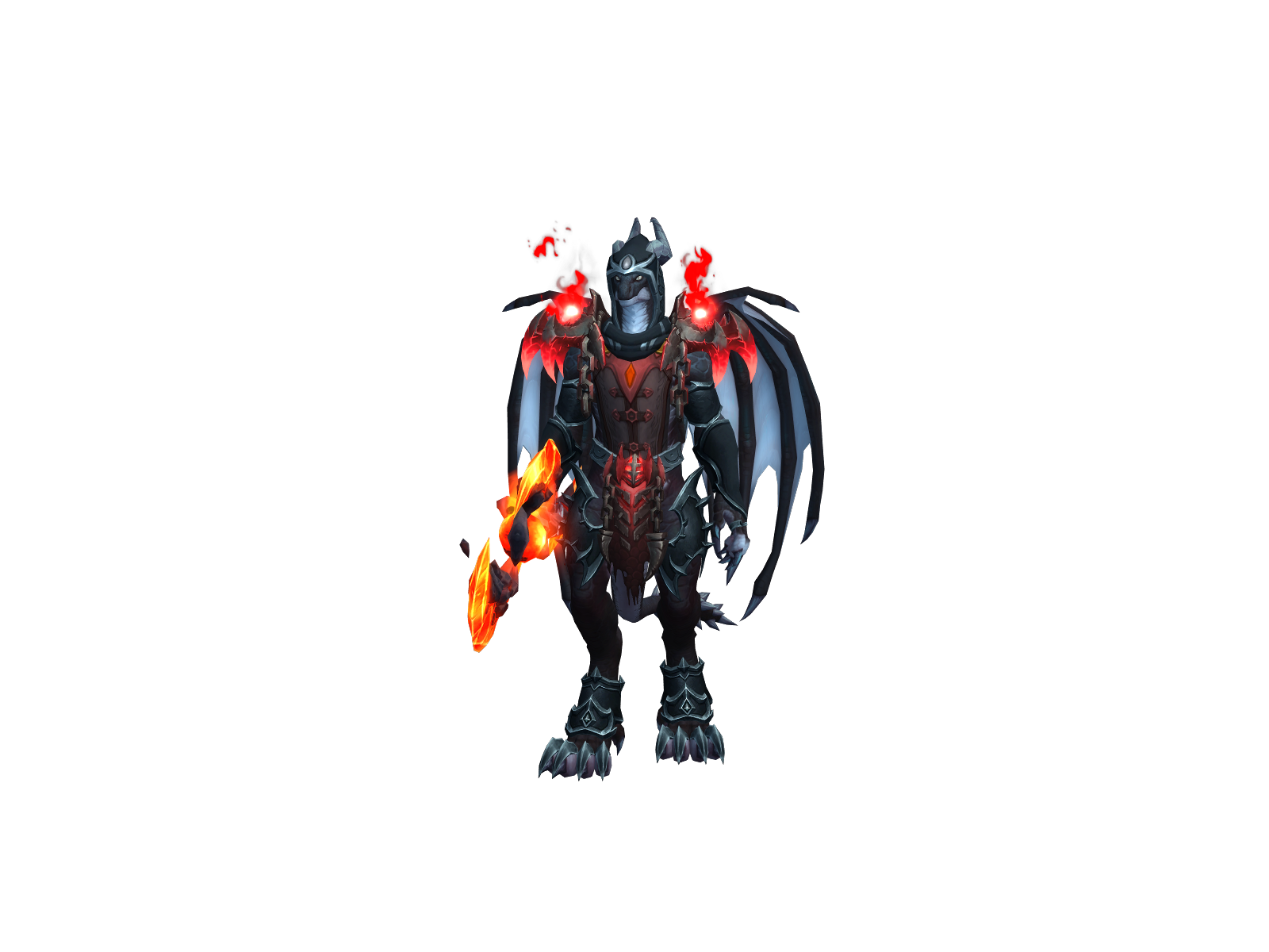 Zyrosdrake 3D character render