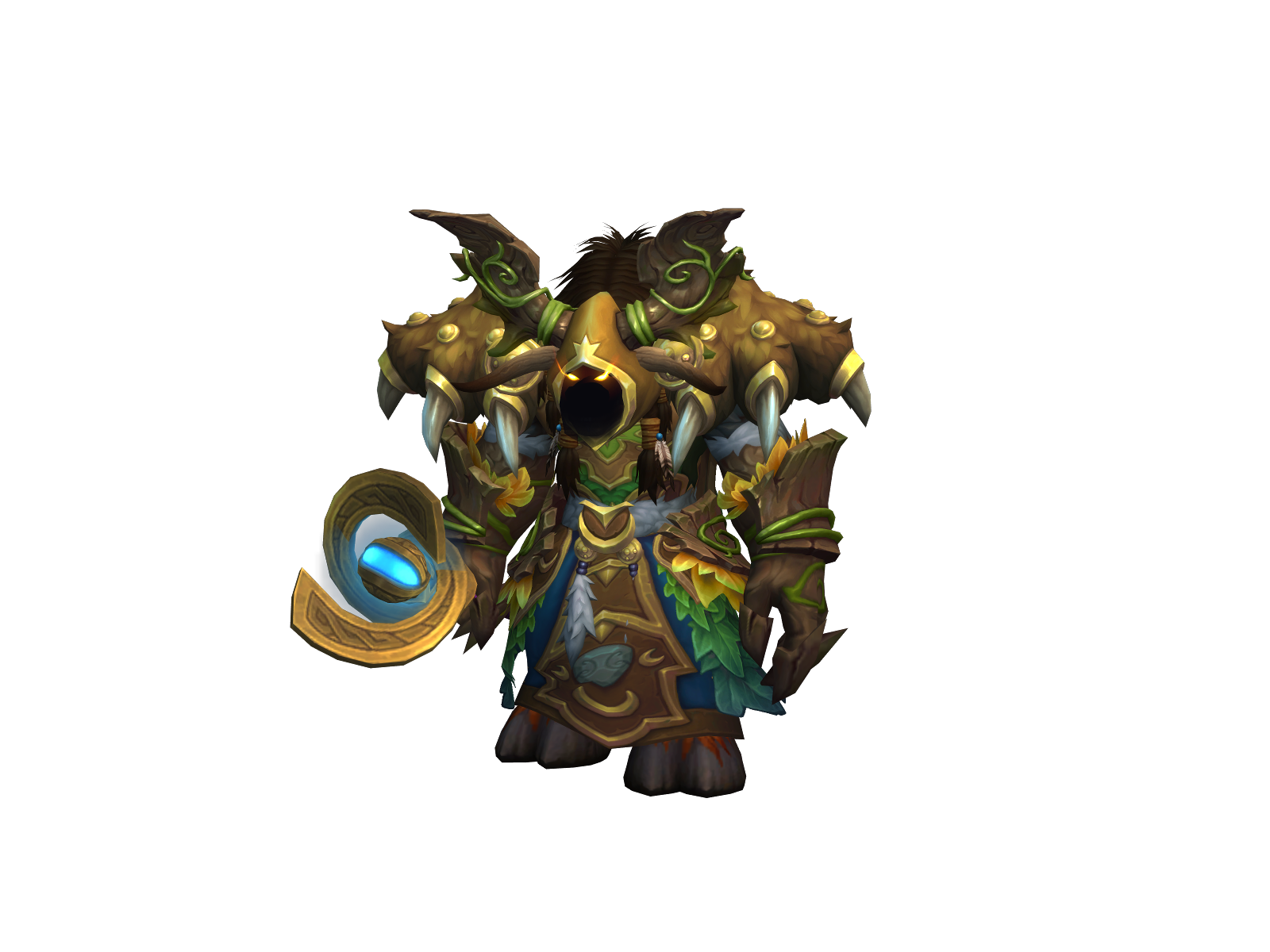 Testobull 3D character render