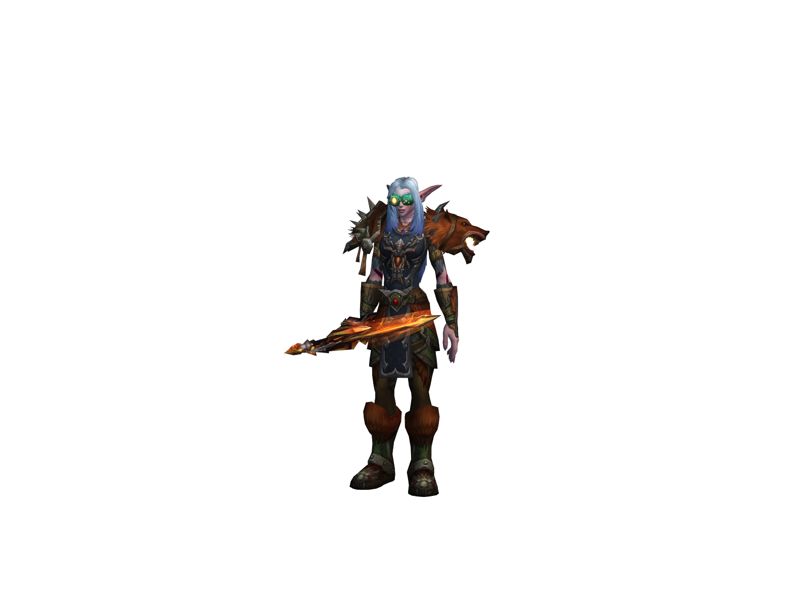Hakuña 3D character render
