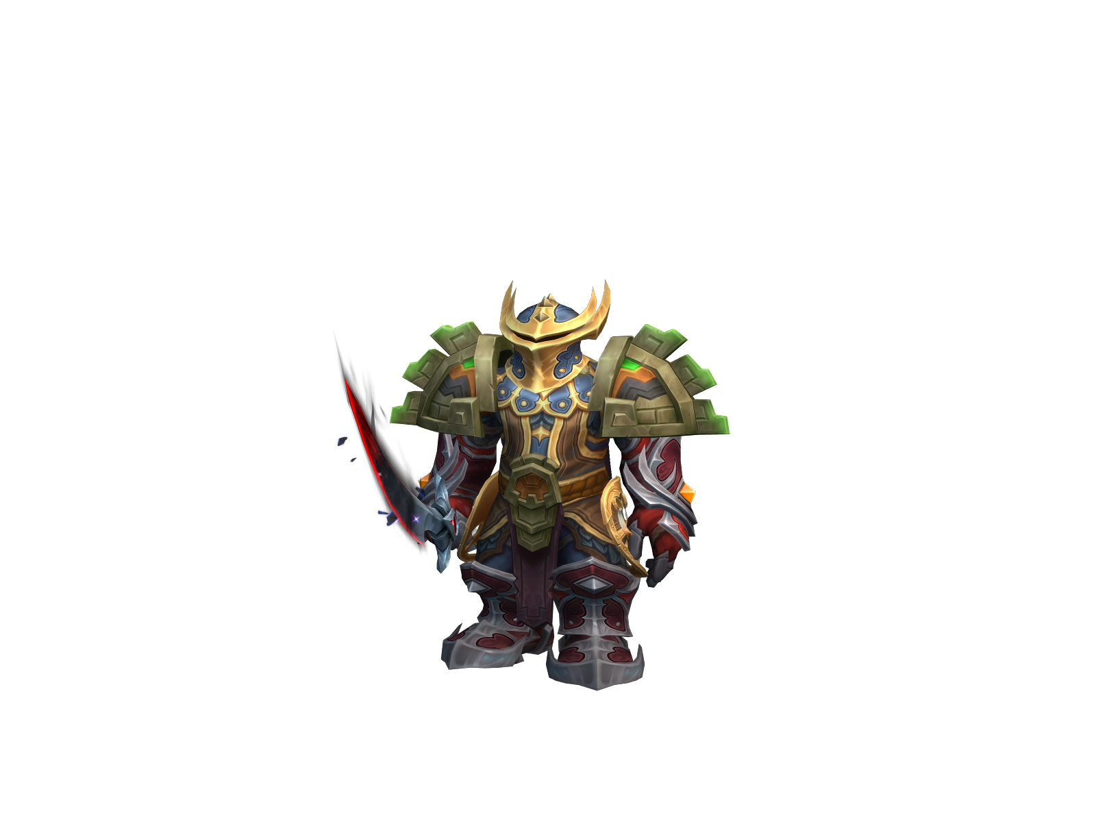Paldreus 3D character render