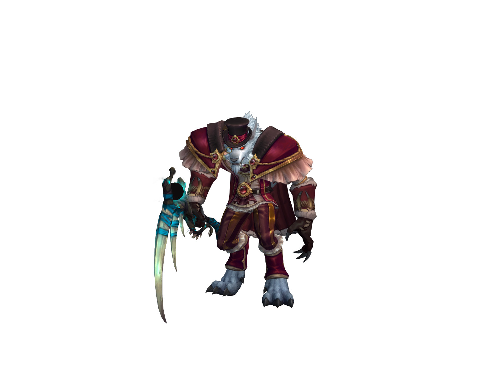 Egreskoman 3D character render