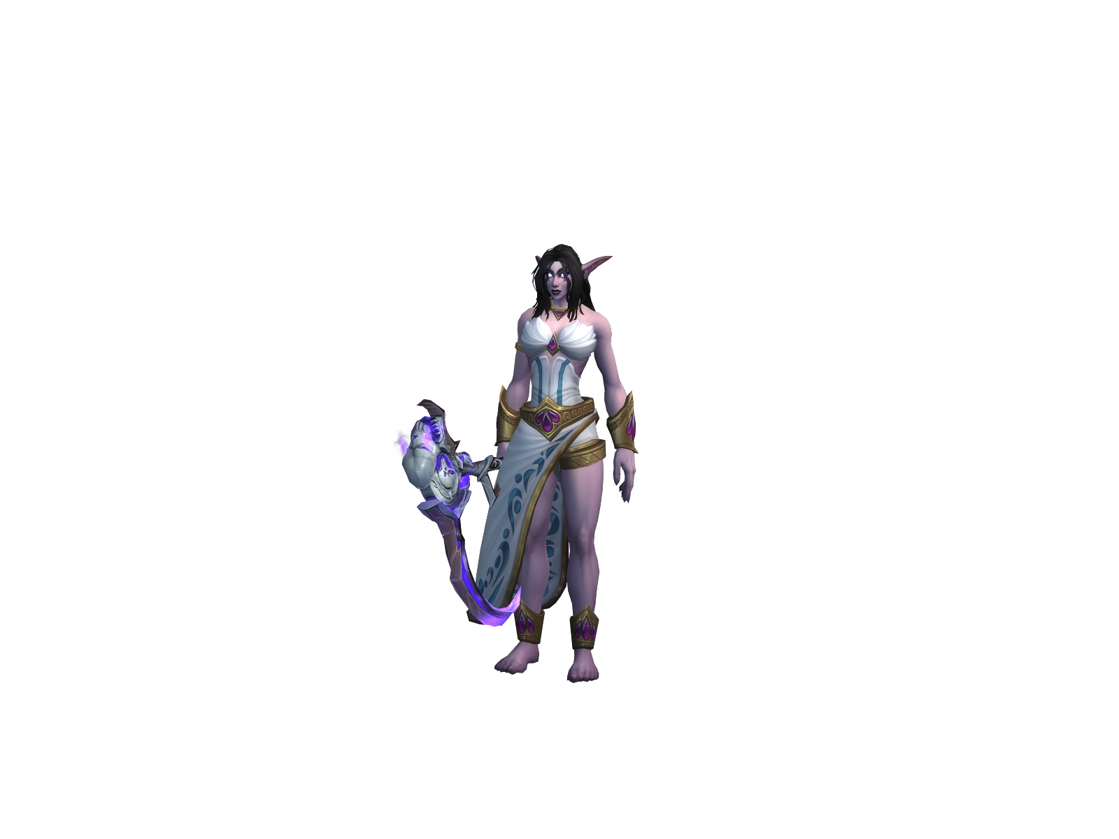 Dëmonël 3D character render