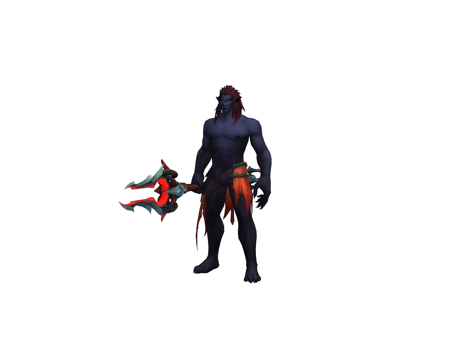 Nesthorious 3D character render