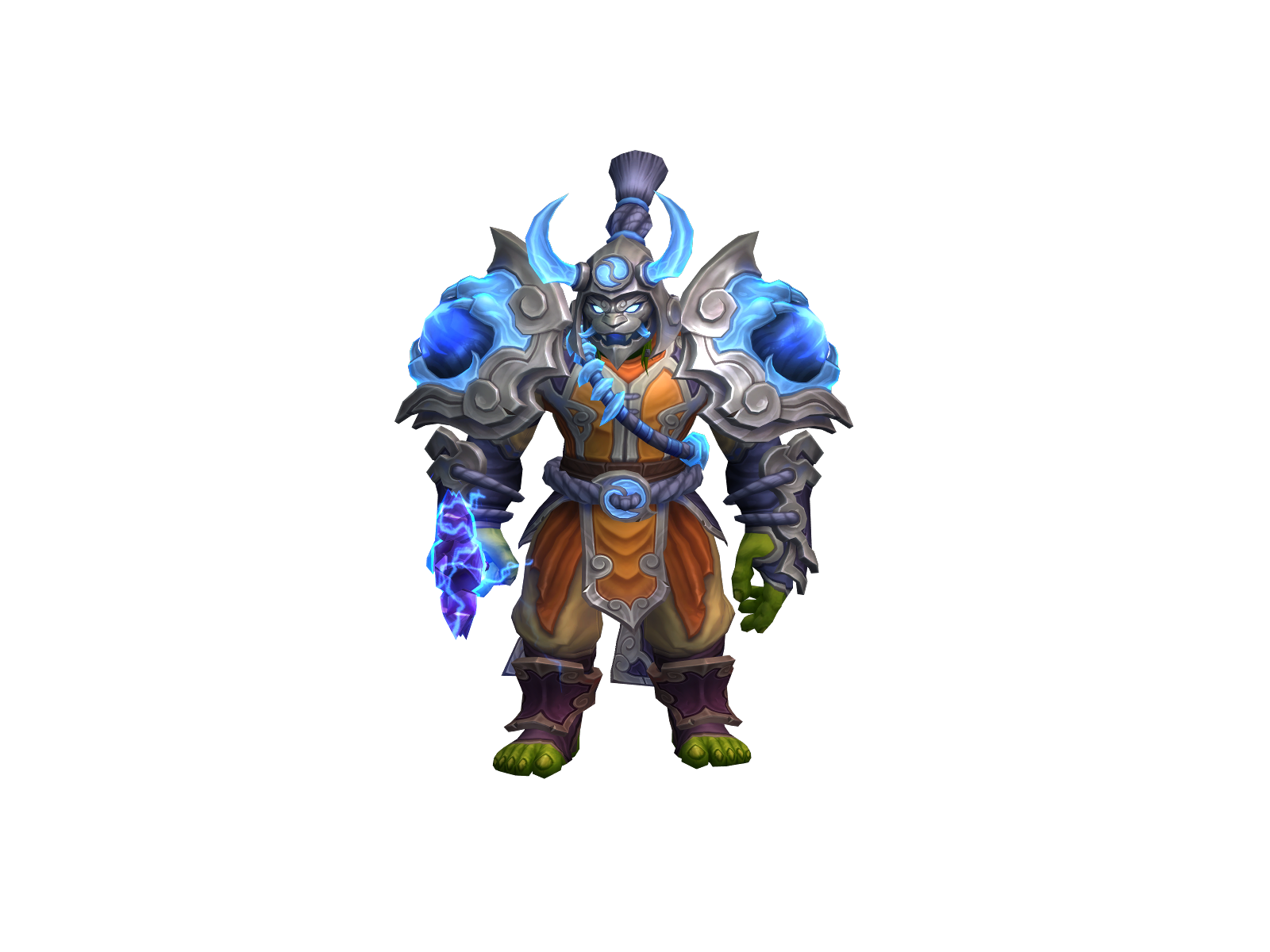 Astrofister 3D character render