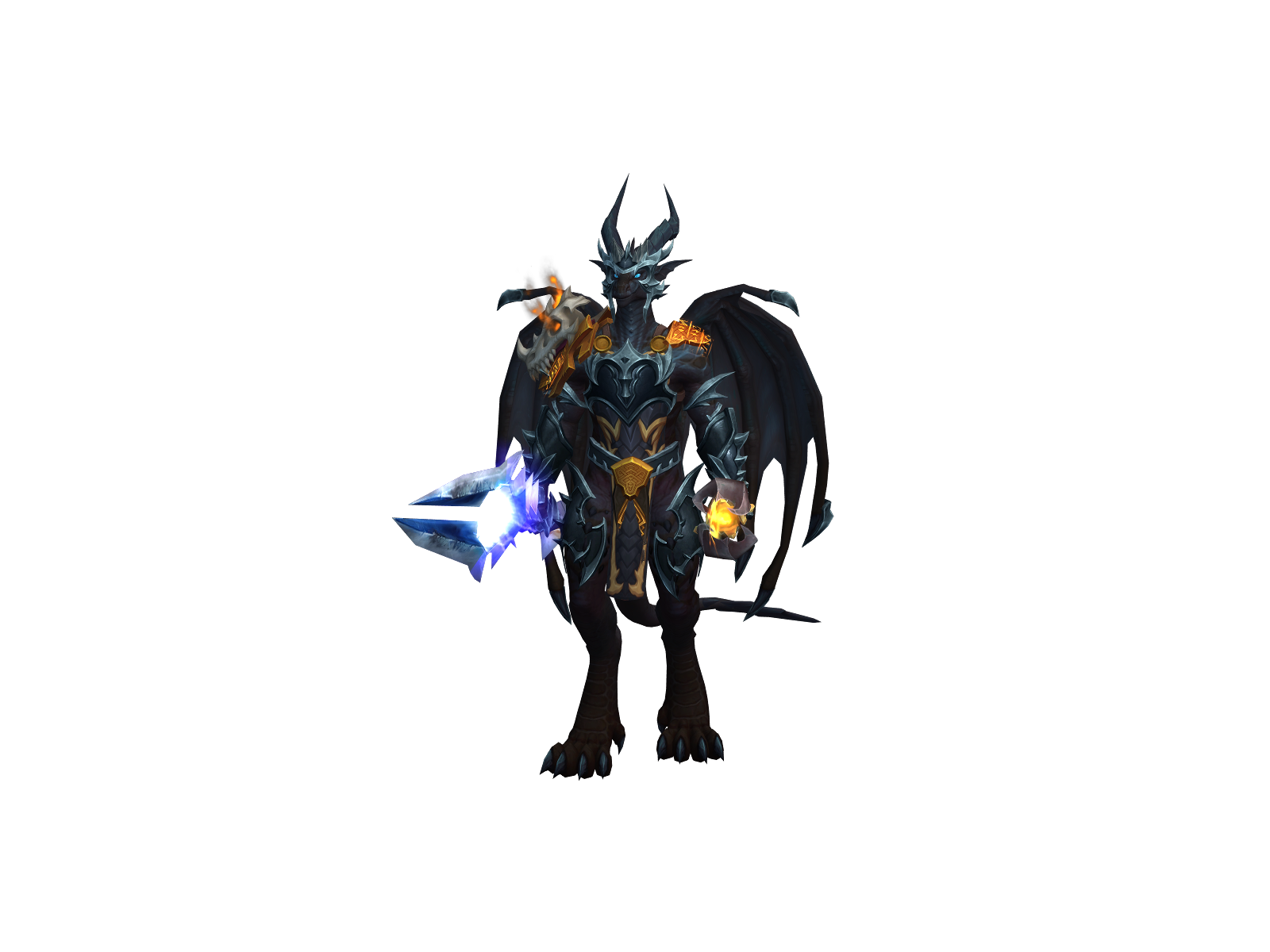 Awfyre 3D character render