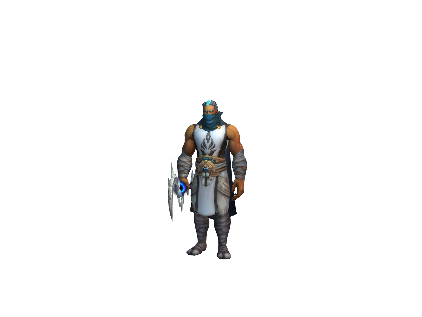 Zalir 3D character render