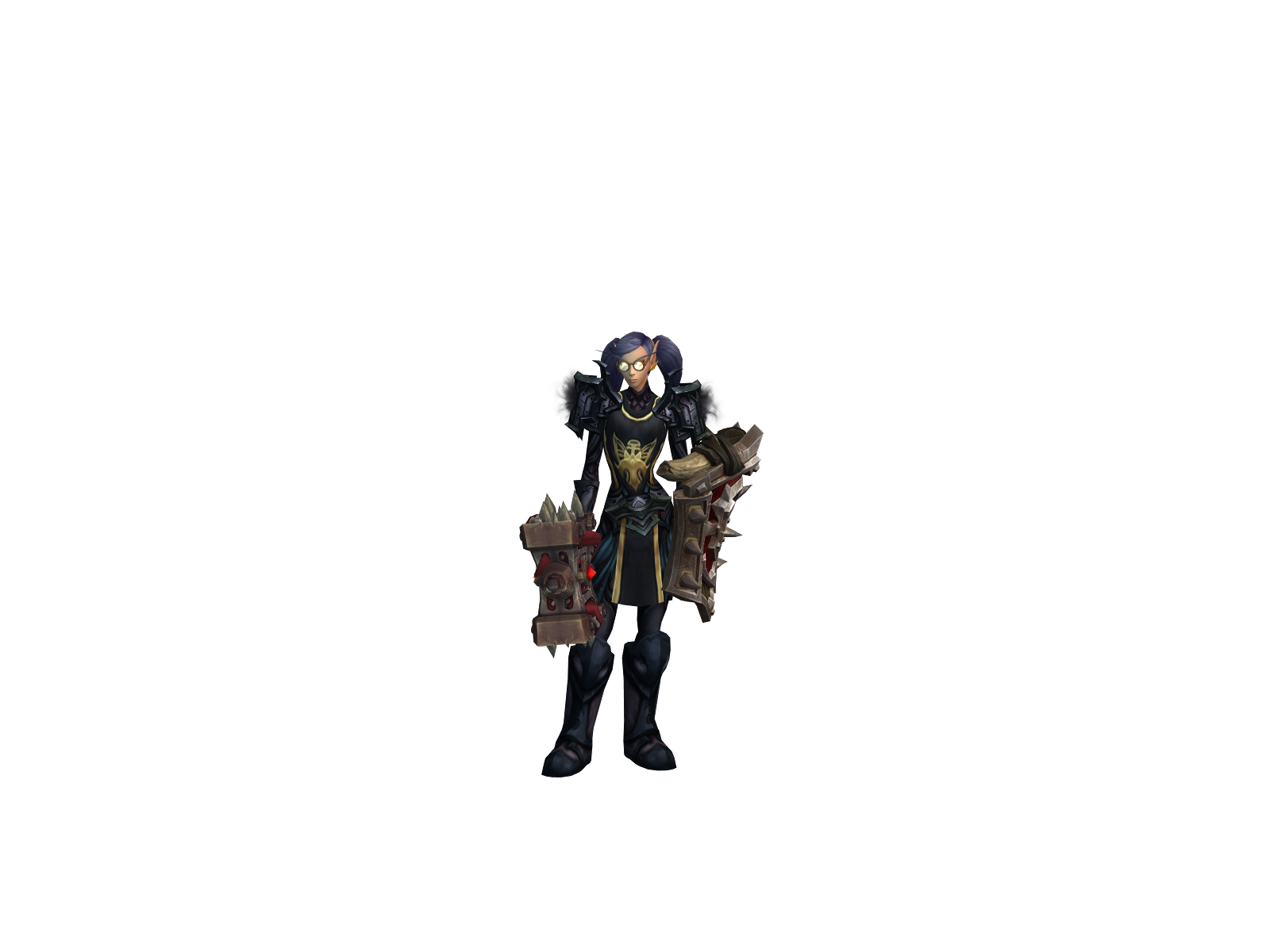 Norias 3D character render