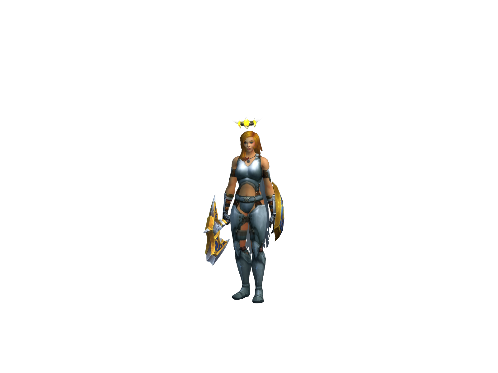 Sacredcake 3D character render
