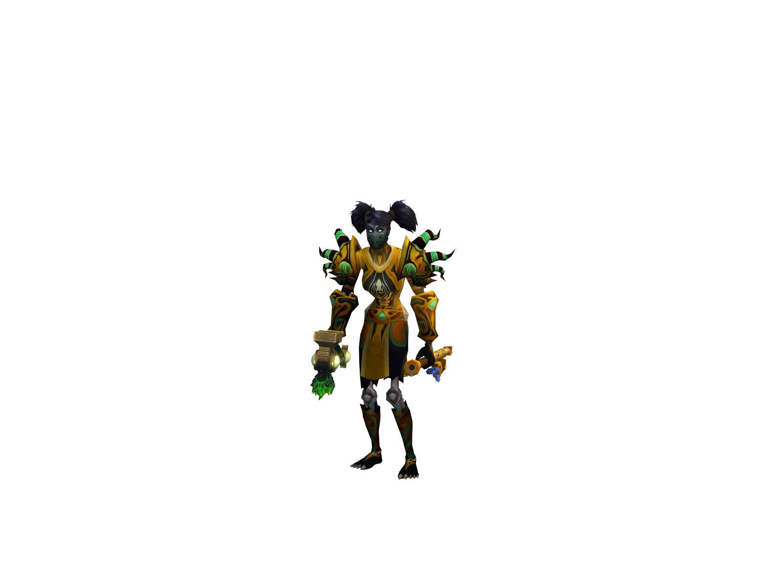 Benjiue 3D character render