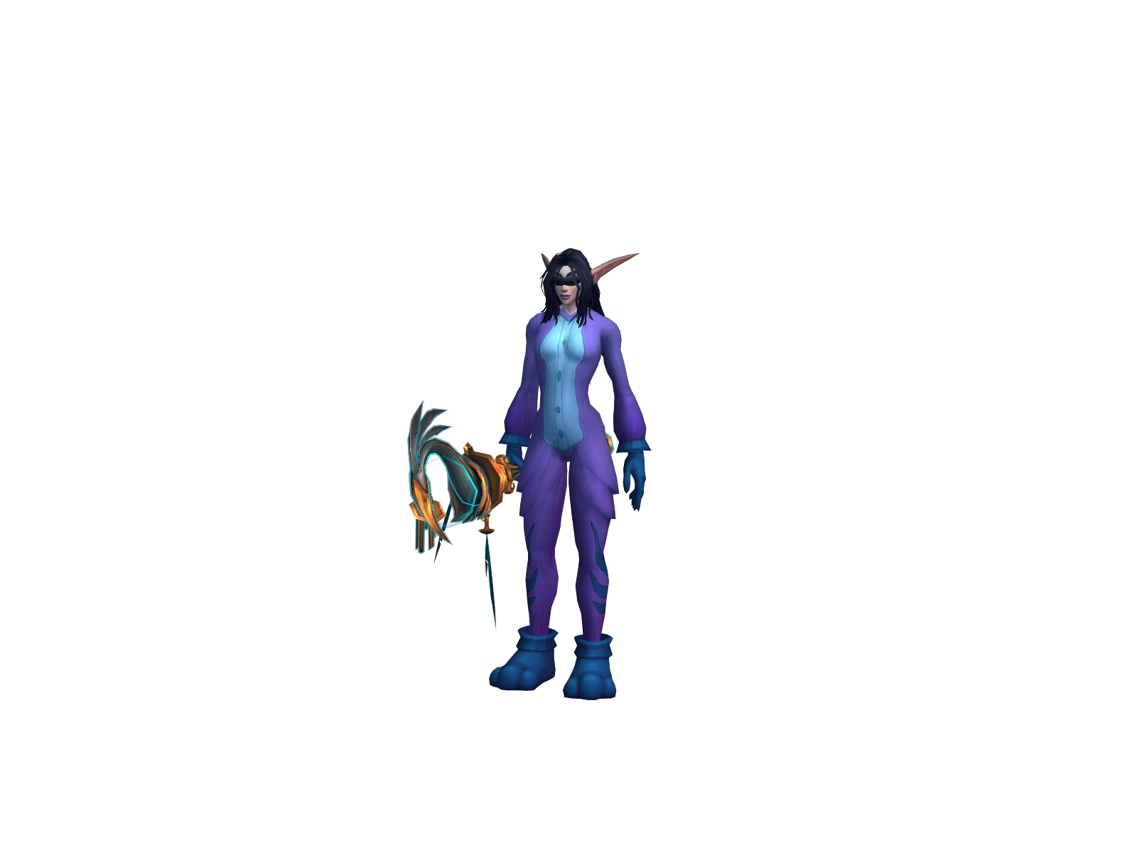 Hicksmonk 3D character render