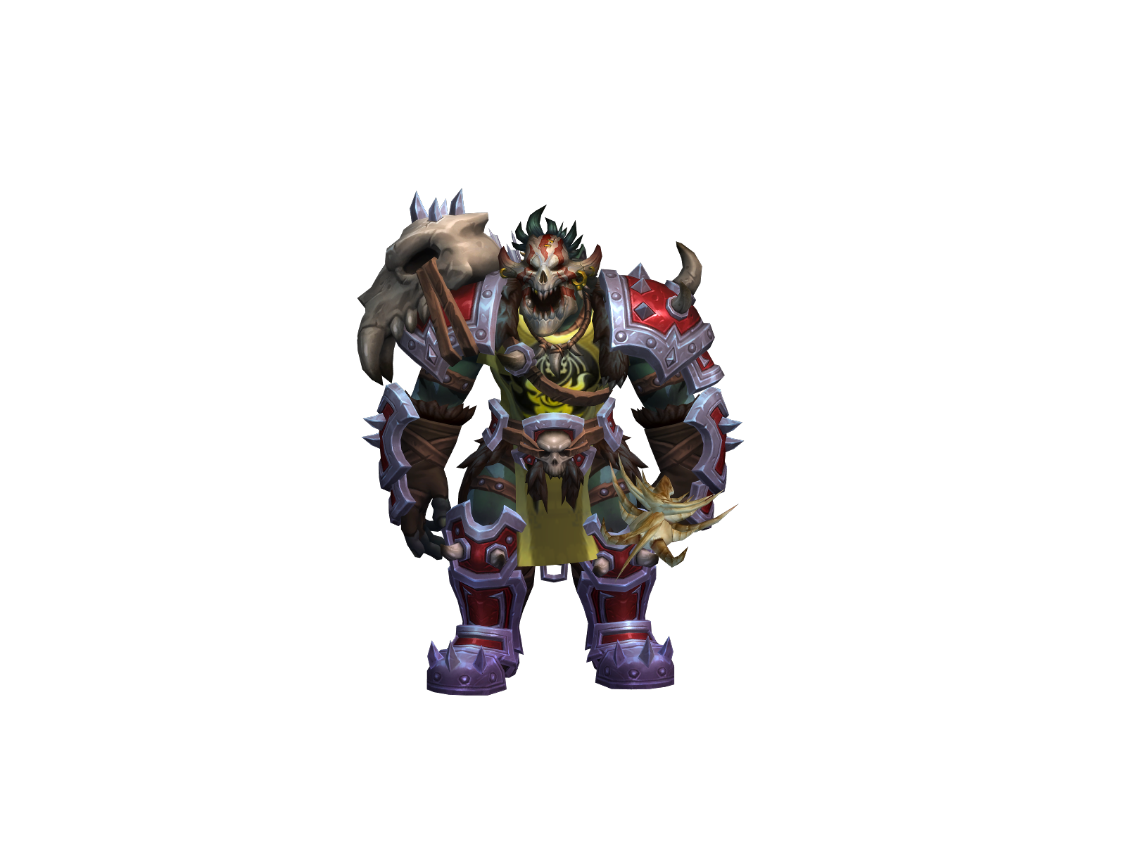 Orcognito 3D character render
