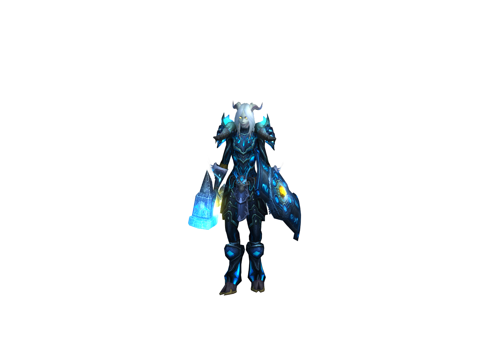 Holyscream 3D character render