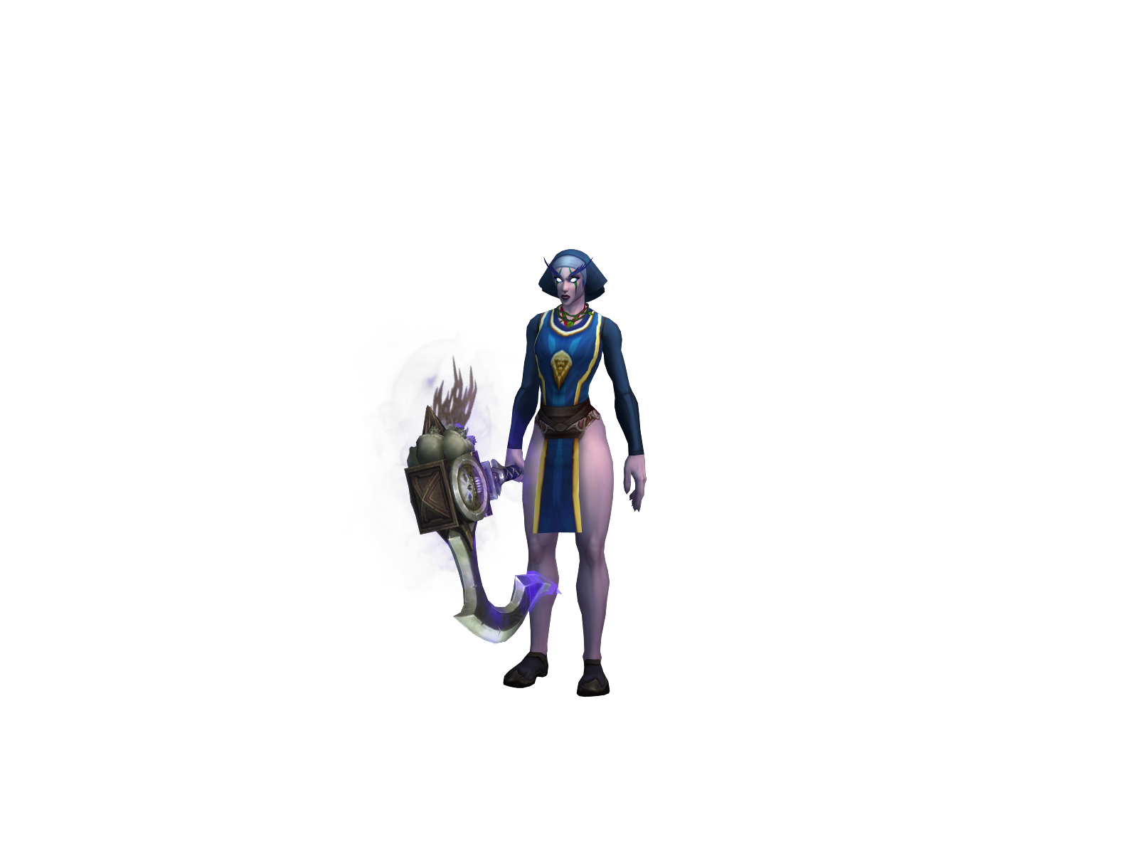 Hyaxylu 3D character render