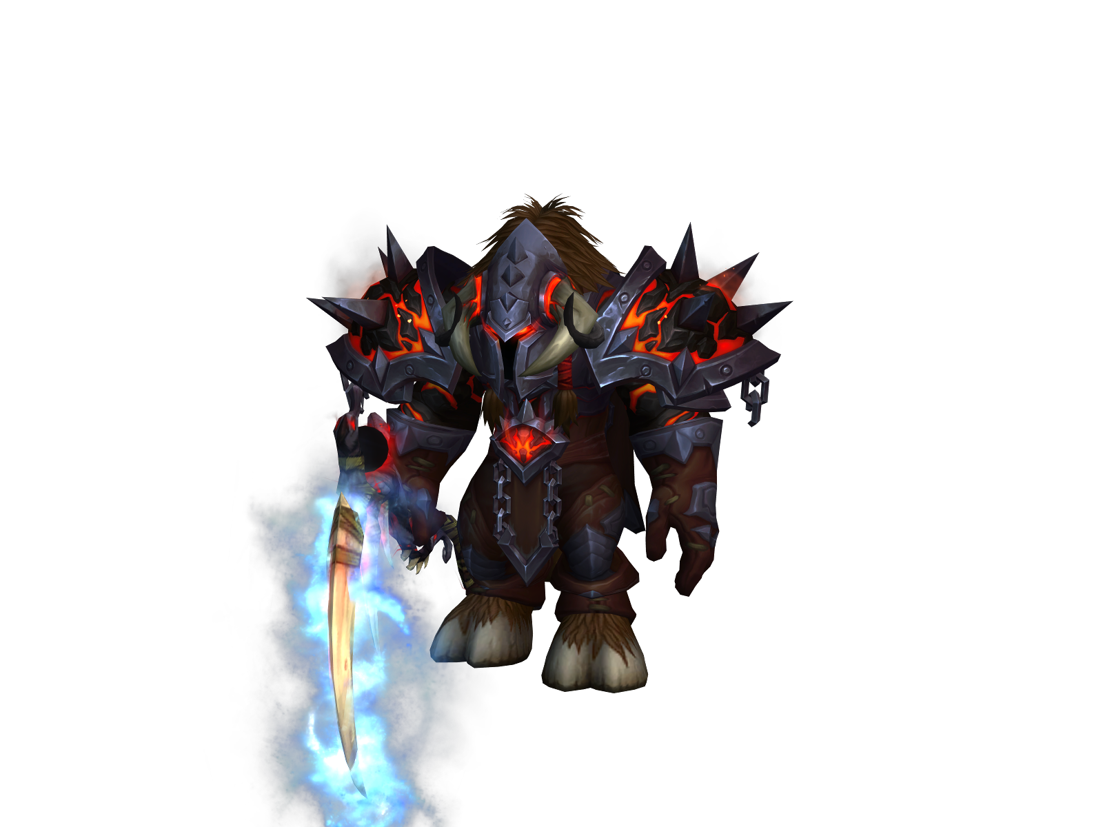 Magdemons 3D character render