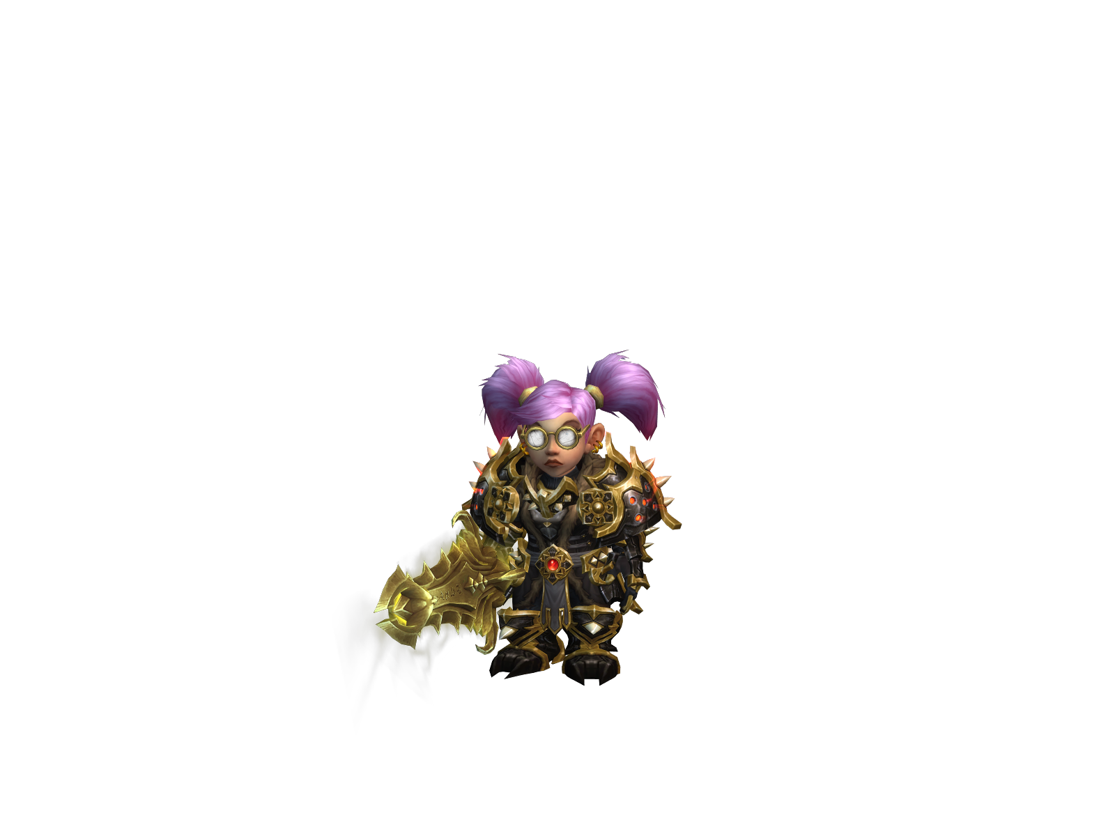 Daint 3D character render