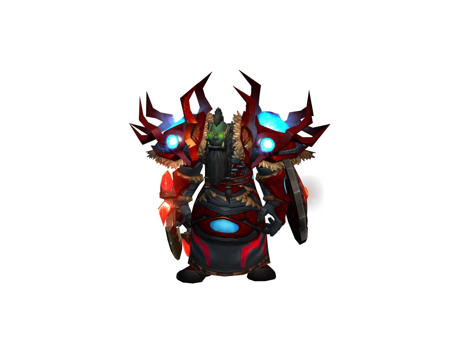 Baltrou 3D character render