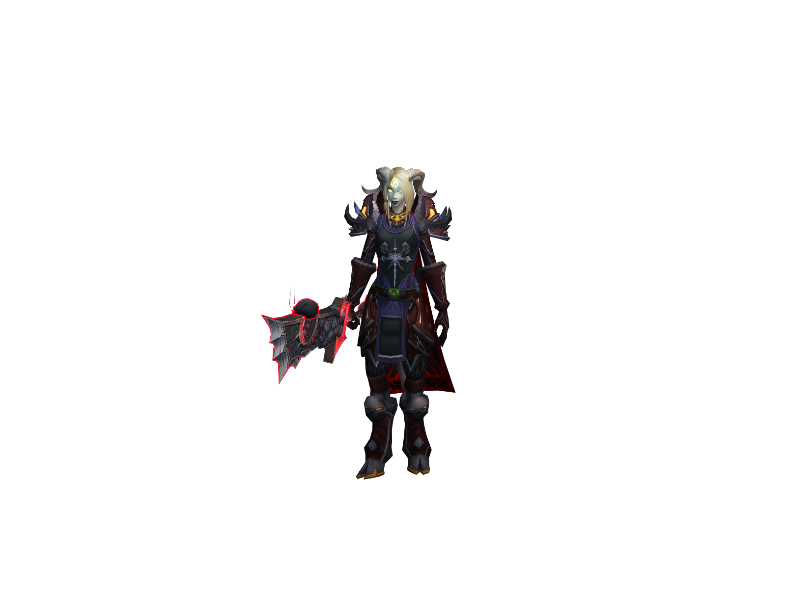 Neéskha 3D character render