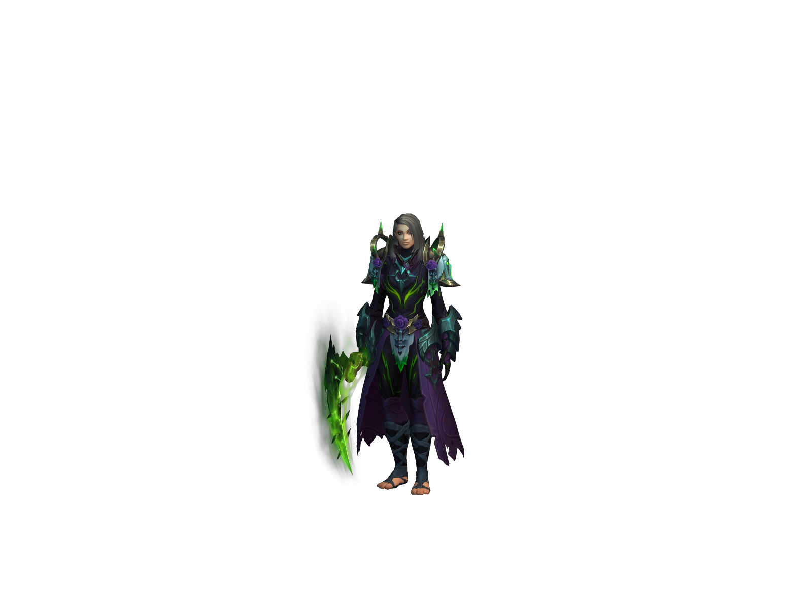 Dëäthmantle 3D character render
