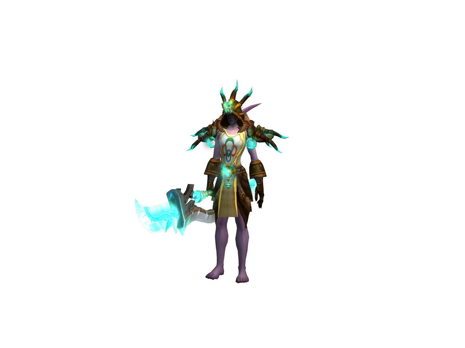 Rada 3D character render