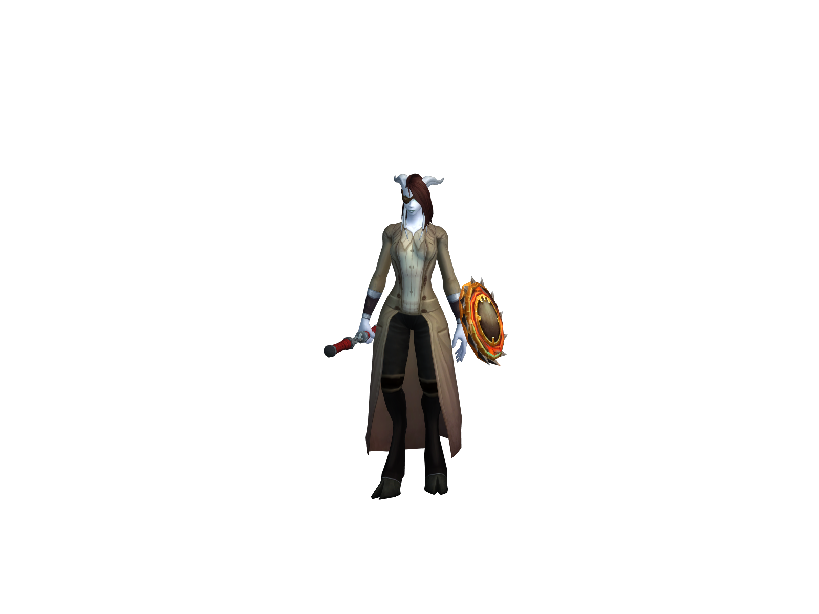 Téntfúl 3D character render