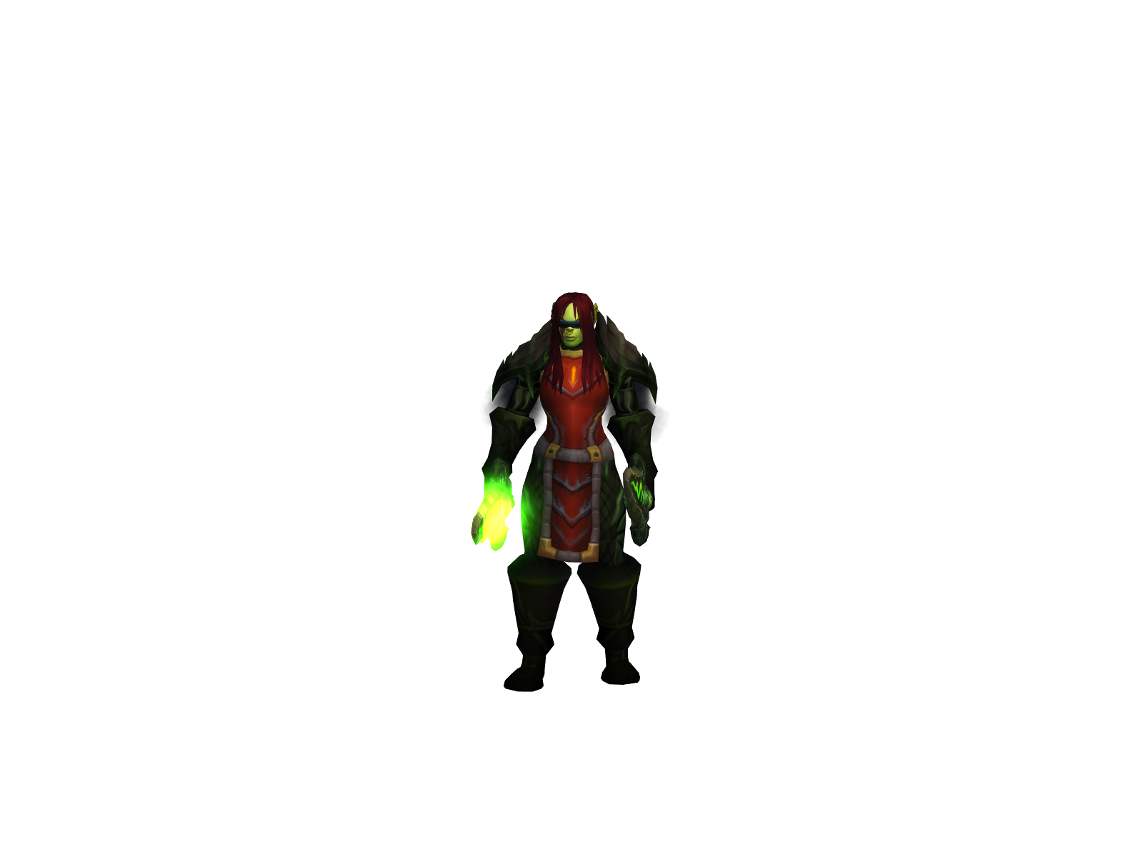 Øldrouge 3D character render