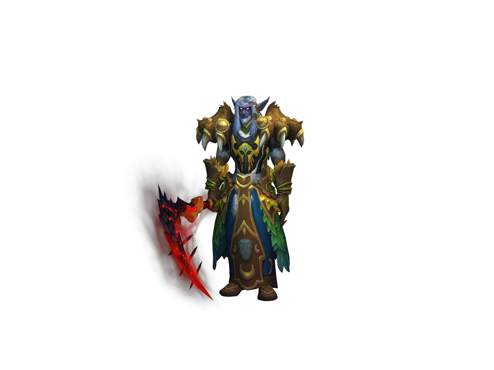 Lean 3D character render
