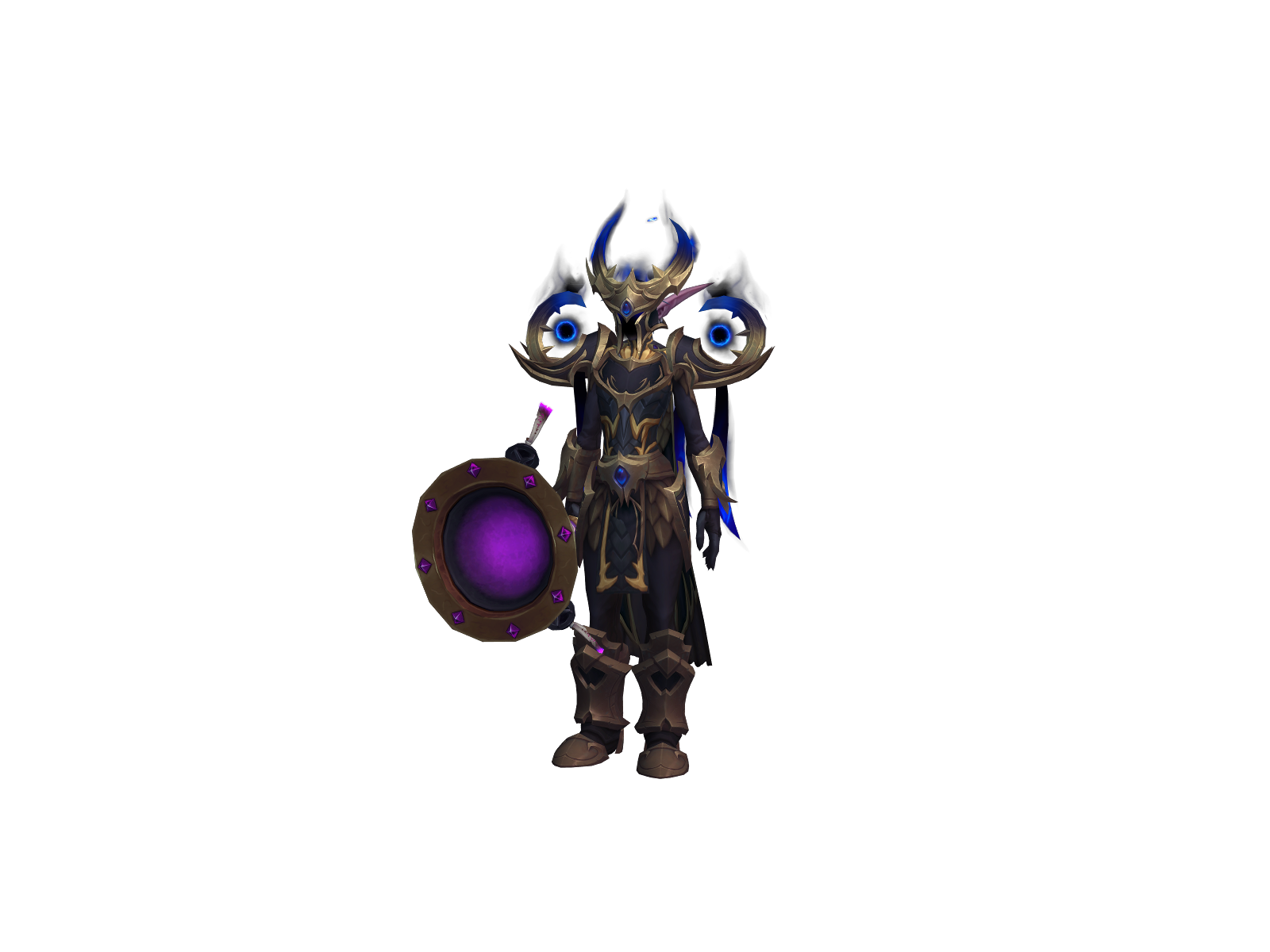 Aionx 3D character render