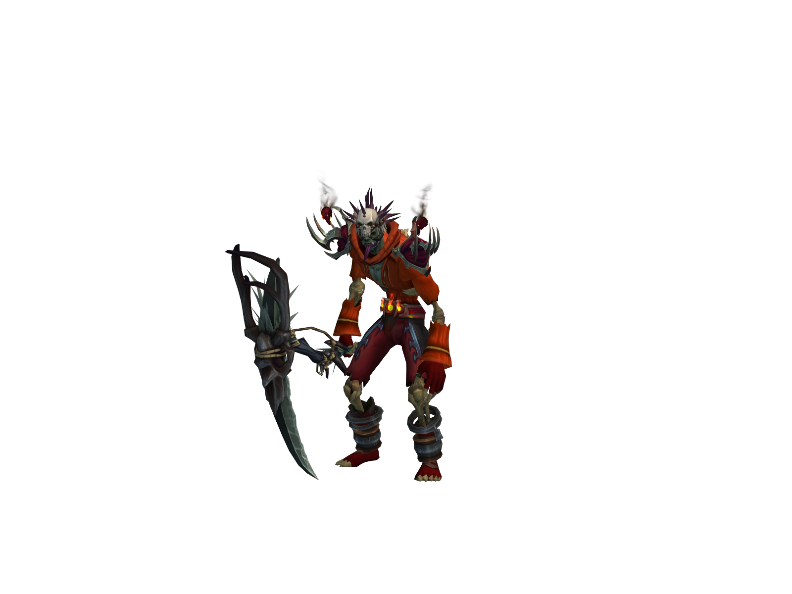 Rotlock 3D character render