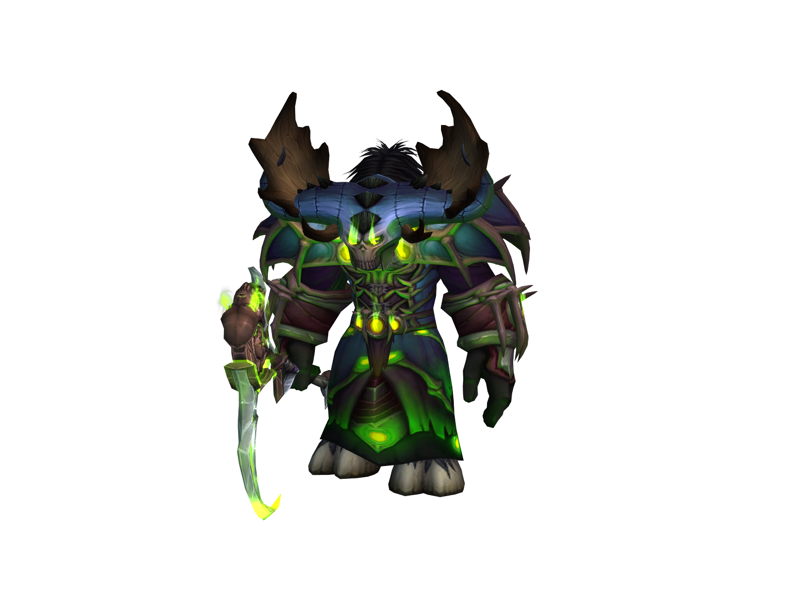 Lockfán 3D character render