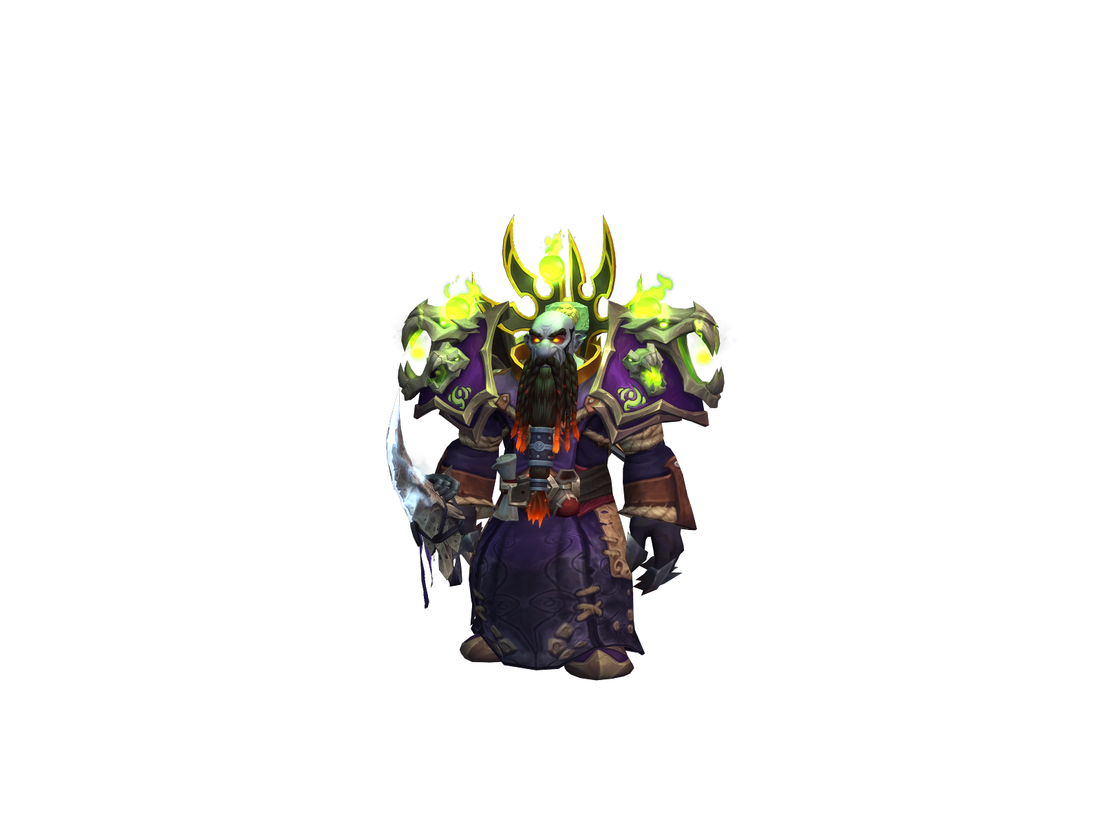 Curseofagony 3D character render
