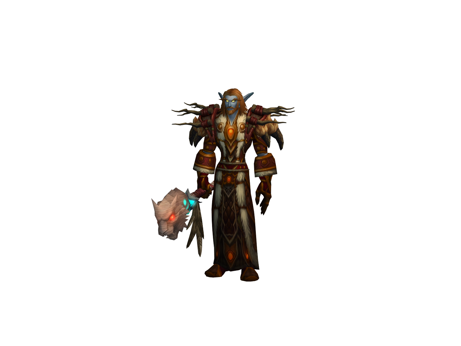 Uglerimosen 3D character render