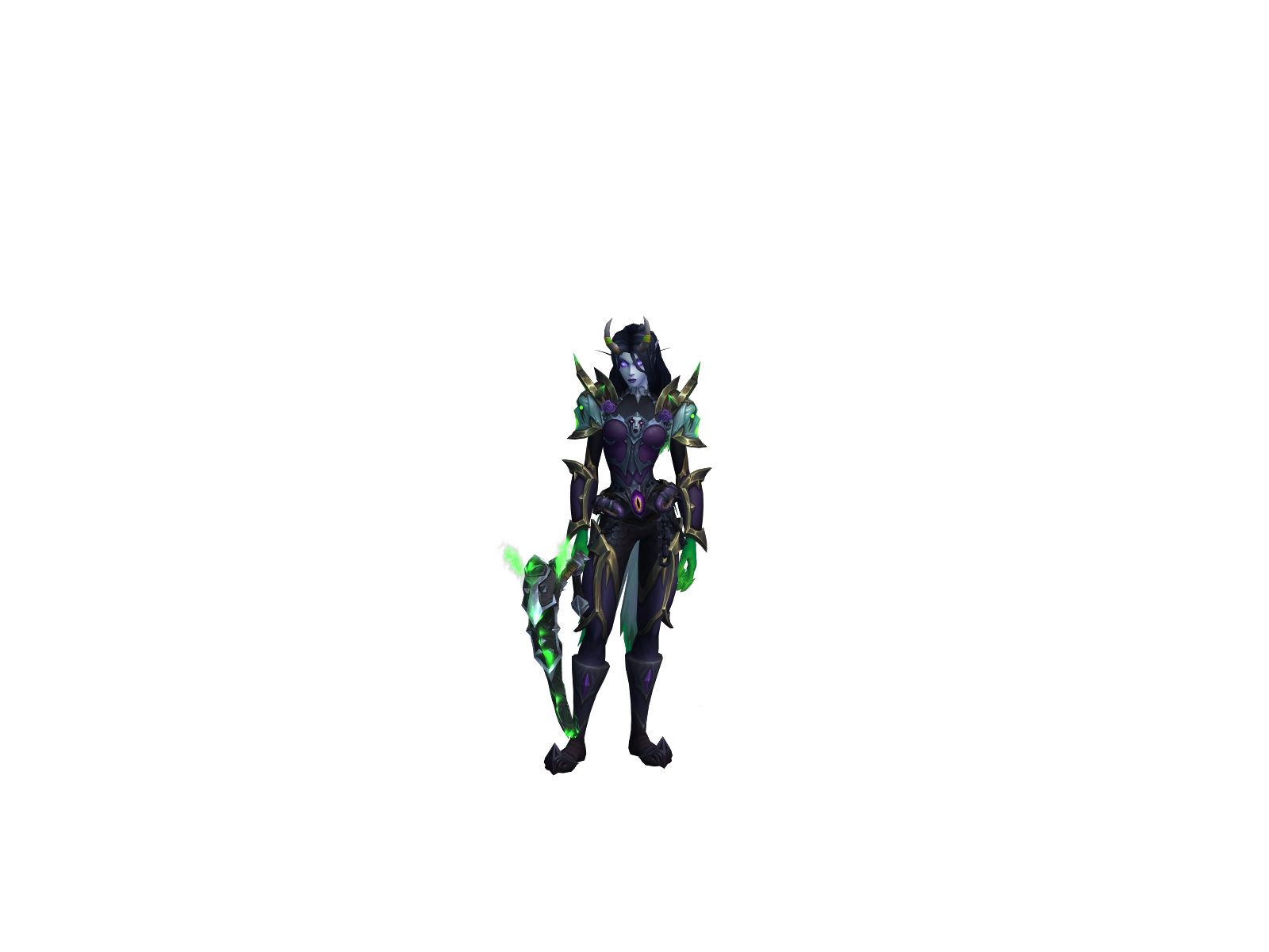 Zorven 3D character render