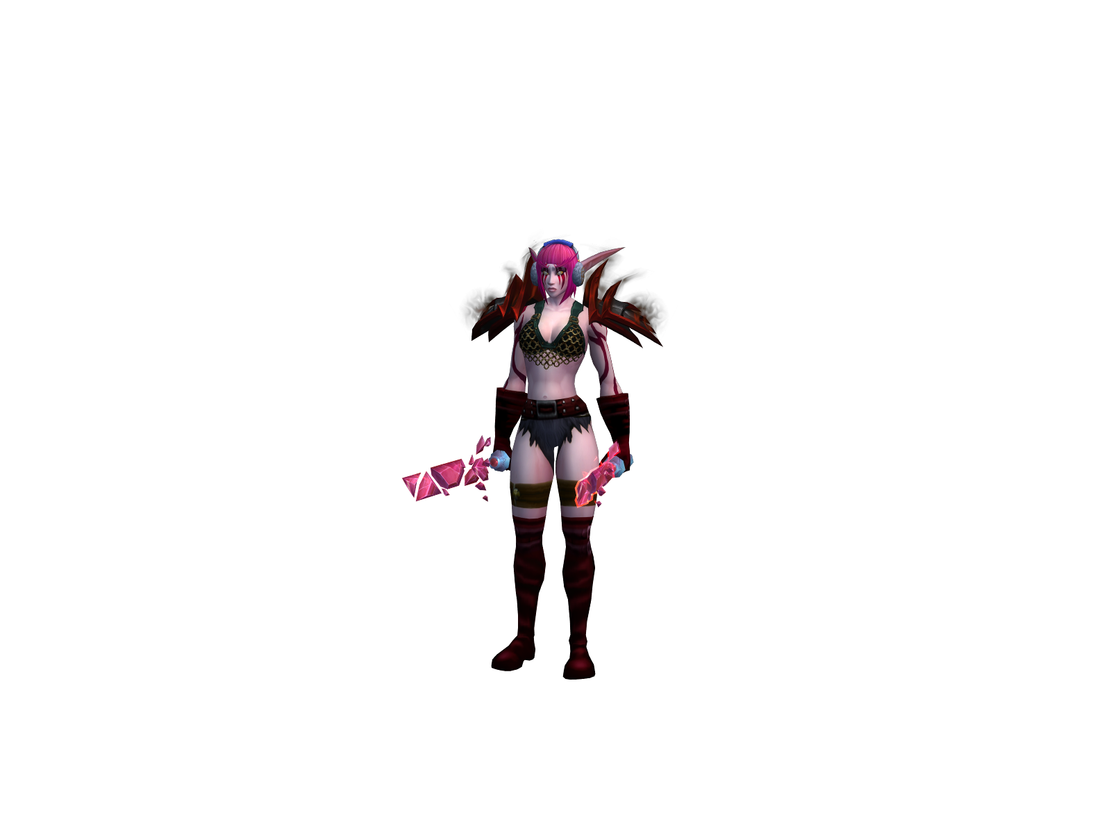 Soeurolga 3D character render