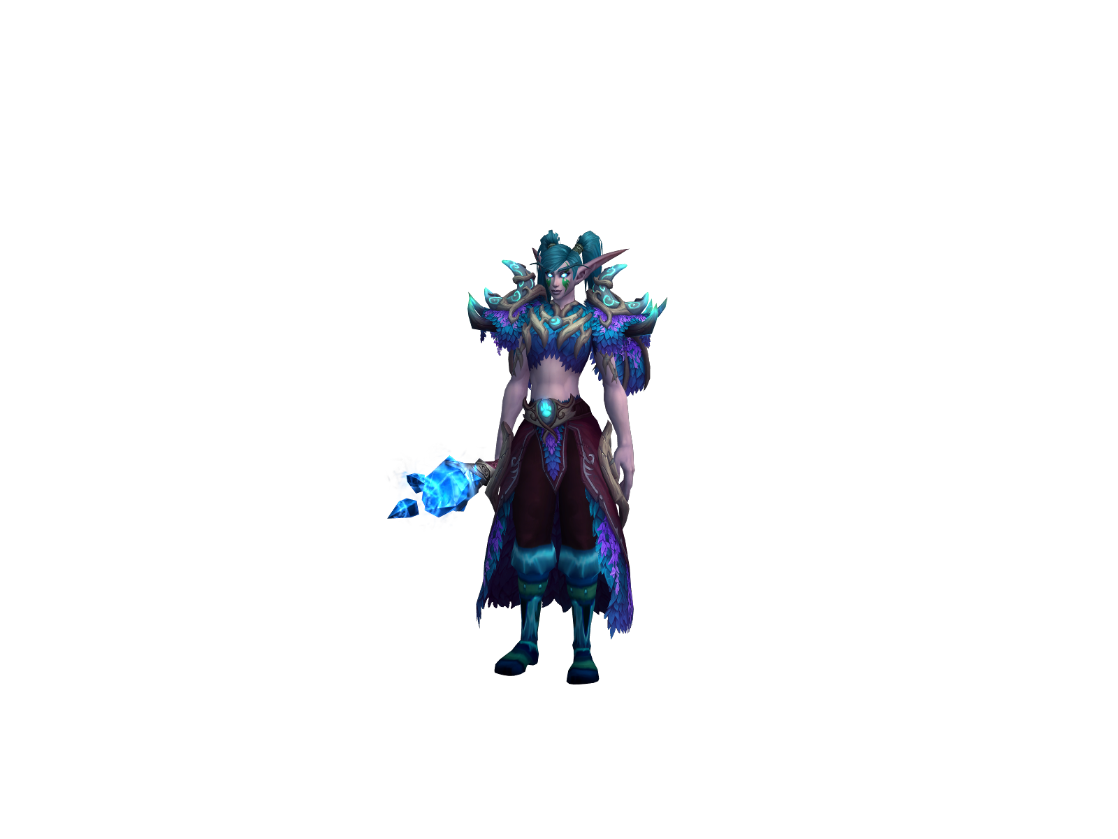 Saleyssa 3D character render