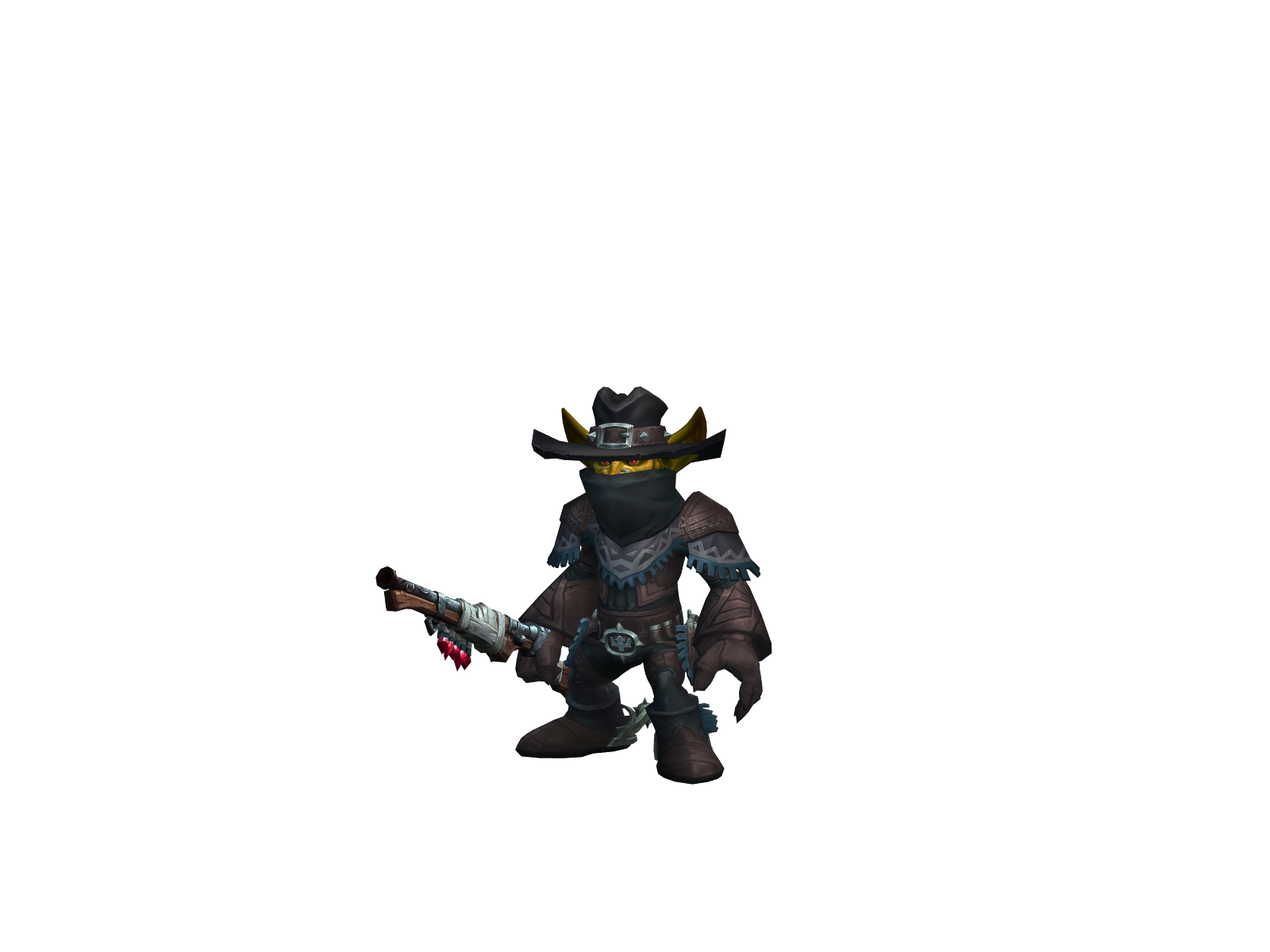 Skurkent 3D character render