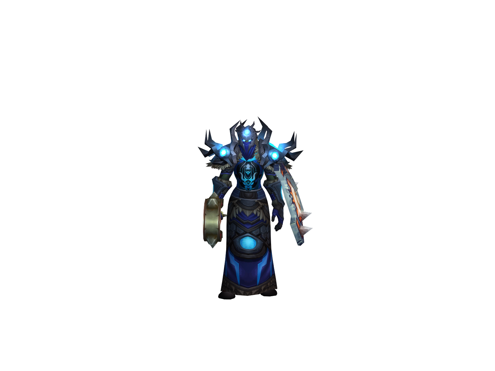 Nêgan 3D character render